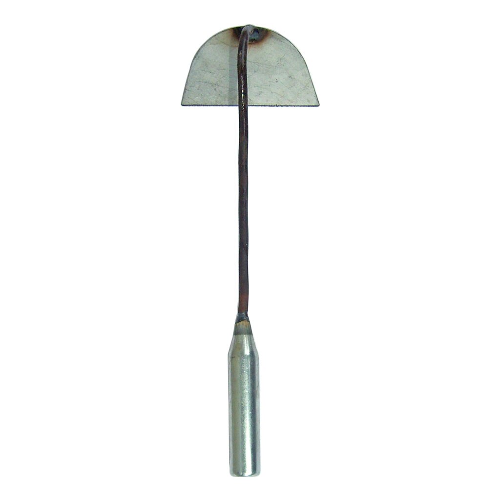 Garden Weeding Sickle Hand Hoe, Gardening Cutting Grass Hoe, Manual Hoe Tool with Thick Blade and Iron Handle