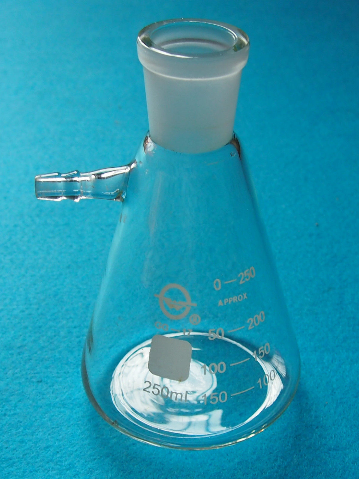 250ml,24/40,Glass Filtering Flask,Lab Filtration Bottle,Chemistry Glassware