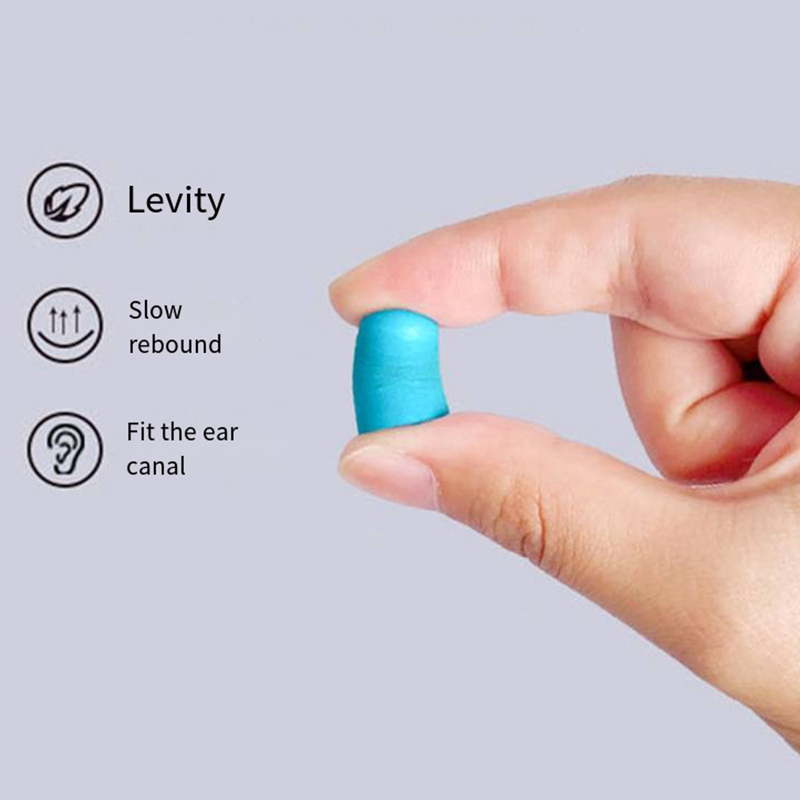 Geluiddichte Slaap Oordopjes Oordopjes Voor Slaap Speciale Mute Zachte Trage Rebound Student Anti-Noise Bescherming Anti Ronco Oordop