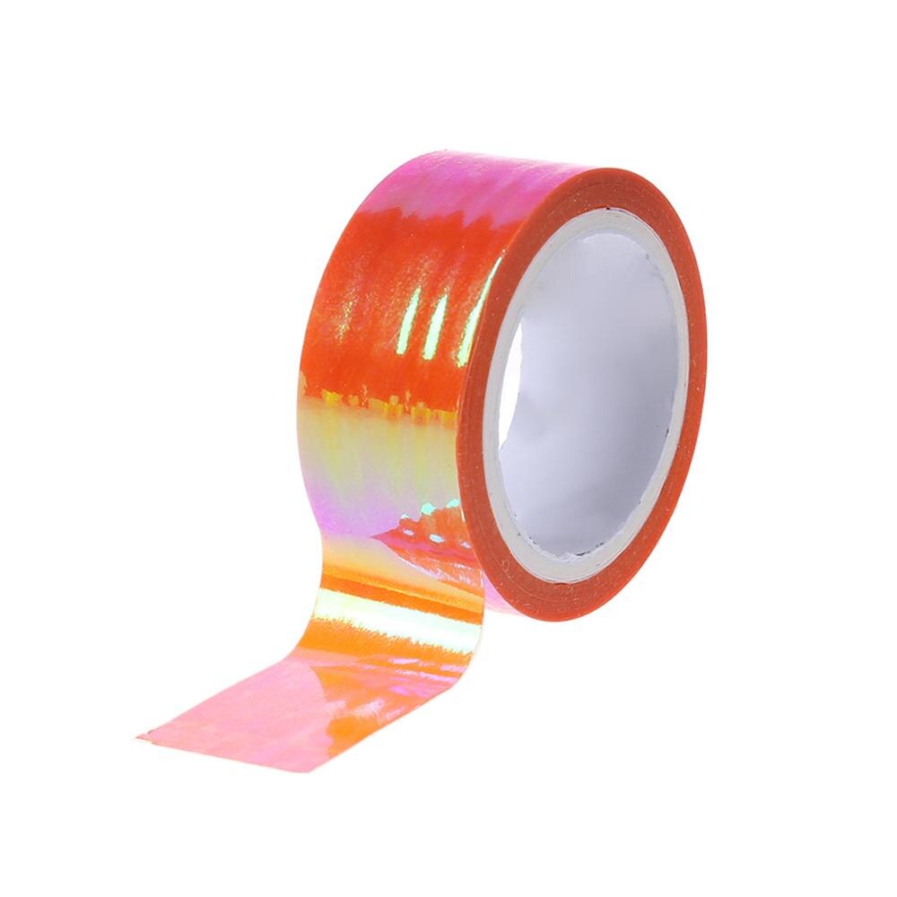 Ginástica rítmica decoração holográfica rg prismático glitter fita aros vara