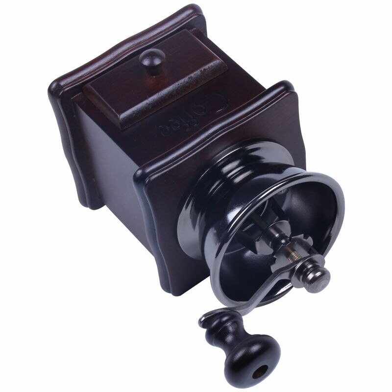 Mini Houten Koffieboon Spice Vintage Stijl Handslijpmachine