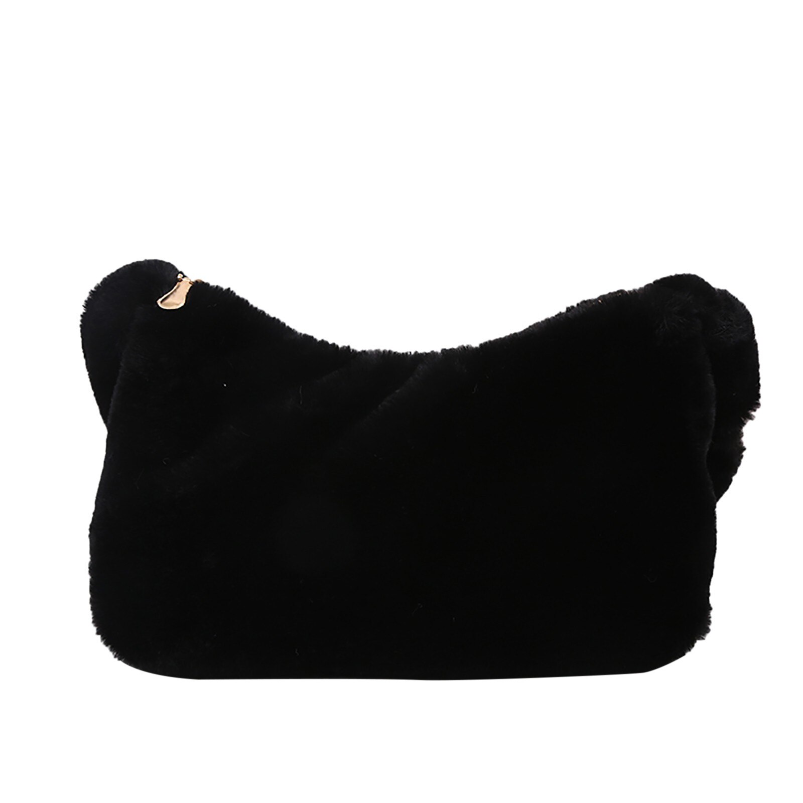 Sac à bandoulière à fermeture éclair pour femmes, sacoche moelleuse, nouvelle , directe, # c,: A