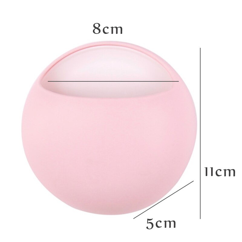 Pp tannbørste oppbevaringsboks opphengsstativ baderomstilbehør veggmontert tannbørsteholder sugekopper