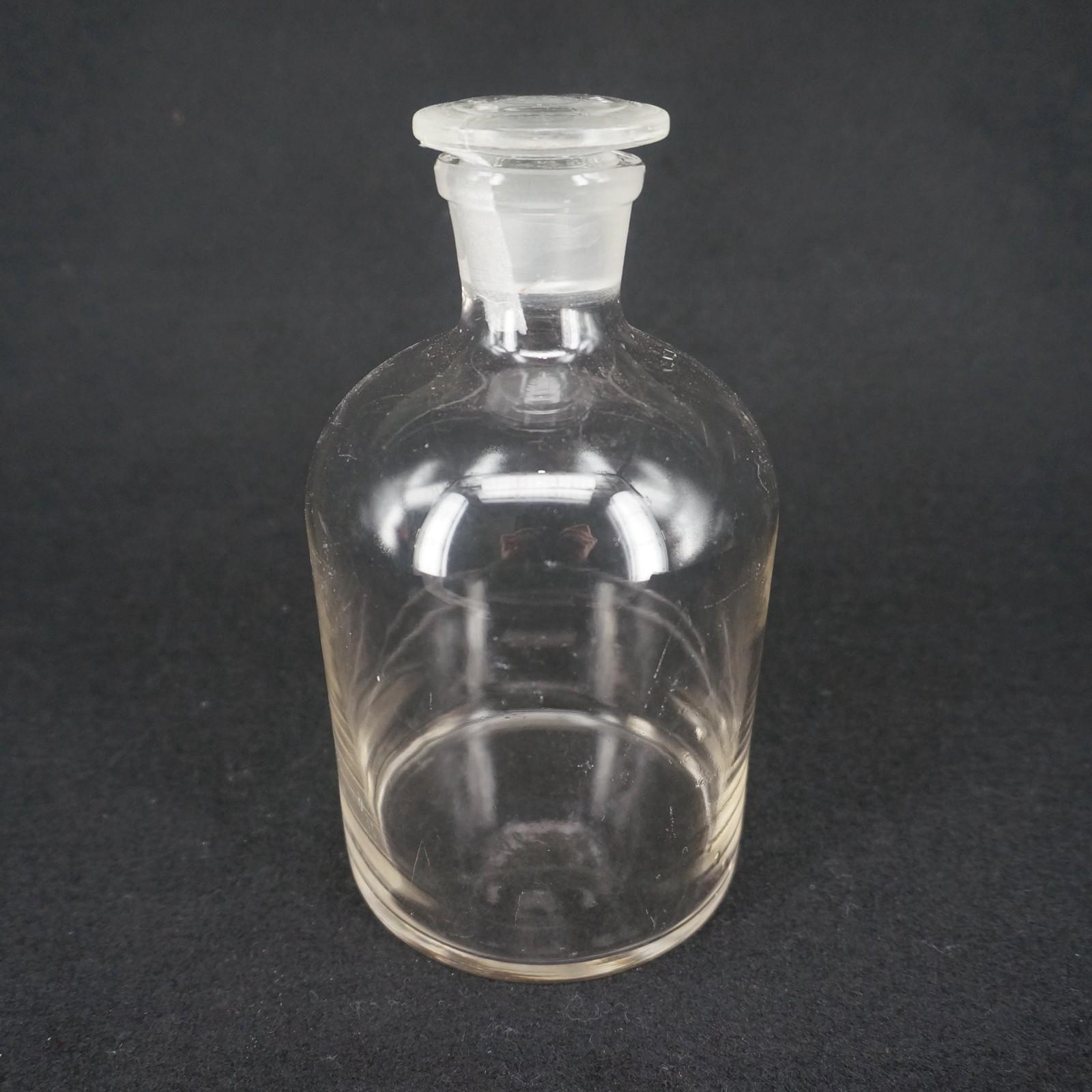 1000ml Glass Reagent Bottle With Ground-in Glass Stopper Narrow Mouth Transparent Glass Bottle