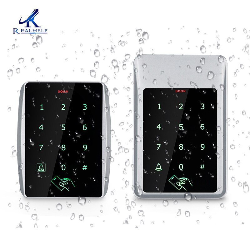 IP68 Waterproof Access Control Systems Card Office Security 125KHZ Reader Outdoor Metal Proximity Access Door System 4000 Users