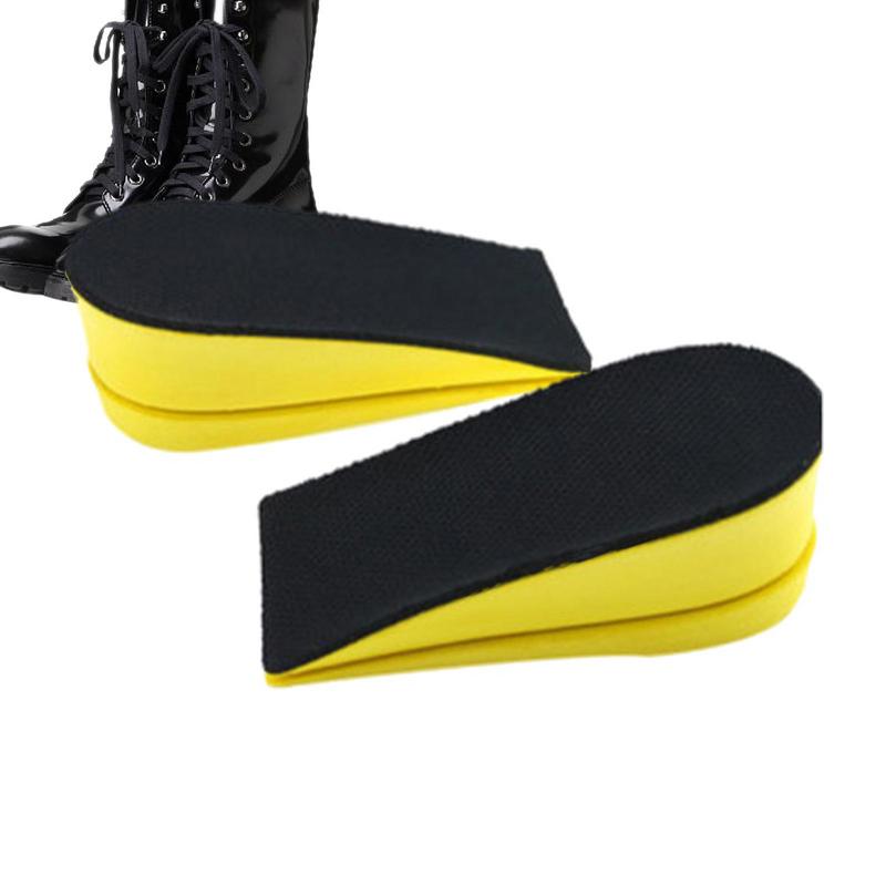 Höer ErhöHenne Einlegesohlen Schwamm Dämpfung Ferse Kissen Pads Heben Schuh Unsichtbare Ferse Heben Kissen Für Männer Frauen