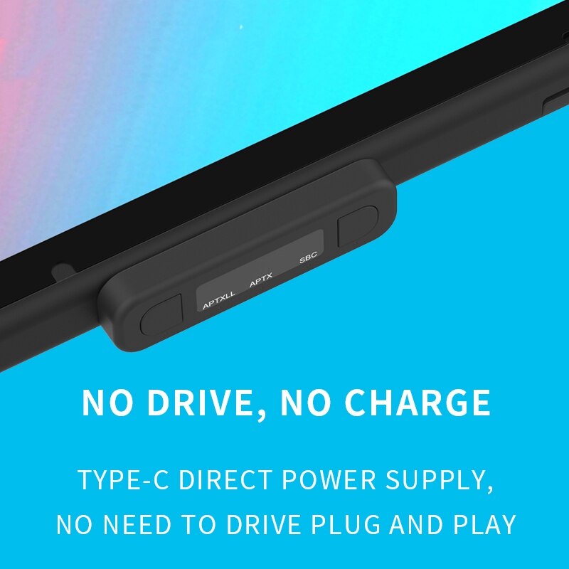 Bluetooth Transmitter for Nintendo Switch CSR8670 Bluetooth 5.0 Wireless Audio Adapter Accessories for Switch Lite PS5
