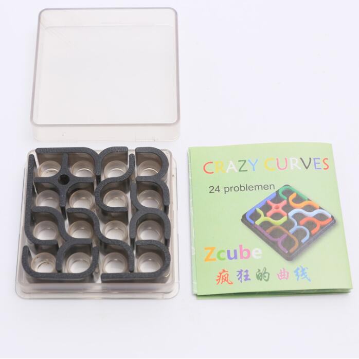 3D Intelligence Puzzle fou courbe Sudoku Puzzle jeux géométrique ligne matrice Puzzle jouets pour enfants apprentissage jouet