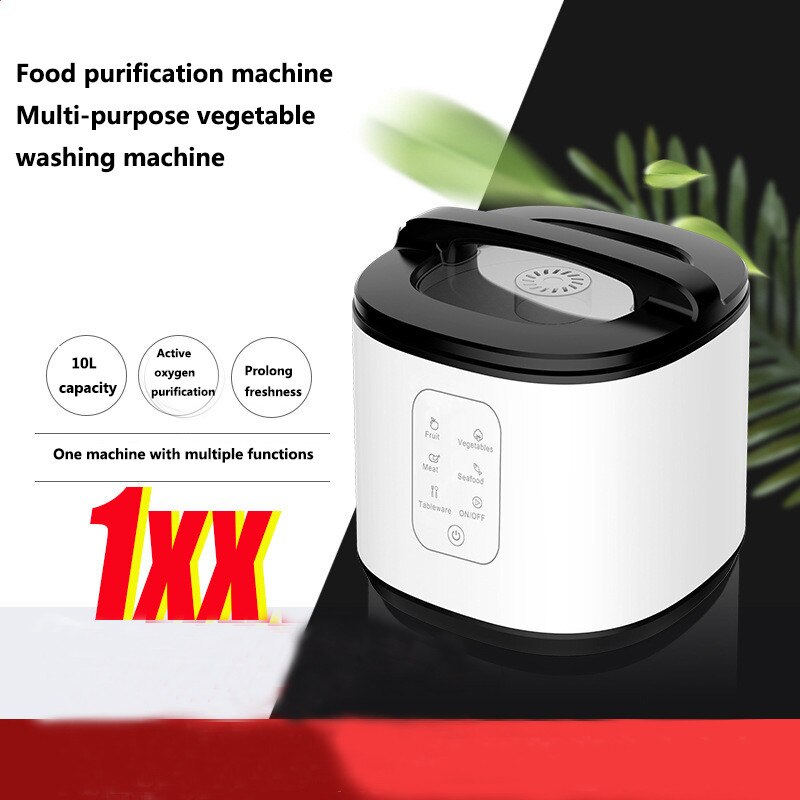 Fruit And Vegetable Washing Machine Household Vegetable Washing Machine Fruit And Meat Purification ozone function food material