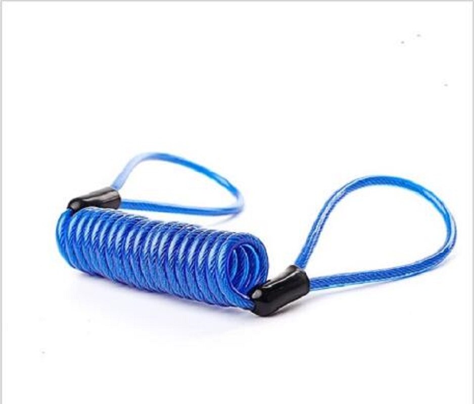 Anti theft spring rope travel wire rope reminder rope code lock accessories Outdoors Tools Practica