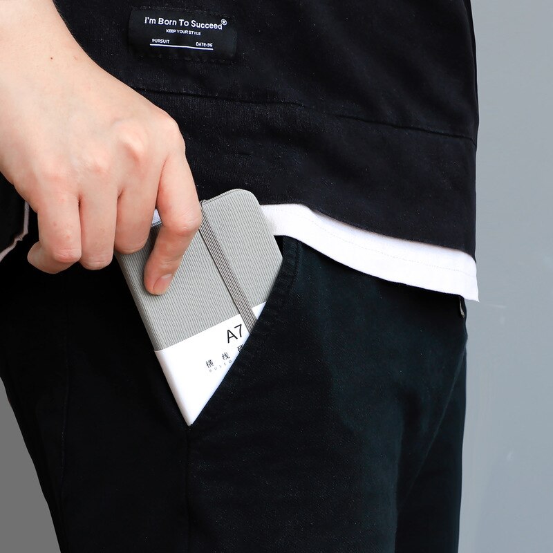 A6/A7 Portable Notebook Office Pocket Book Mini Student Office Financial Management Hand Book Memo Diary Planner Agenda