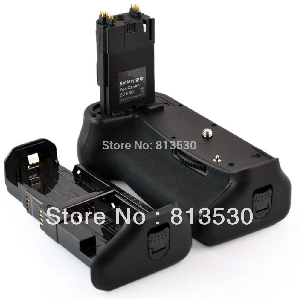 BG-E13 Battery Grip + 6 AA Battery Solt + LP-E6 Battery Hold for Canon EOS 6D Digital SLR Camera.