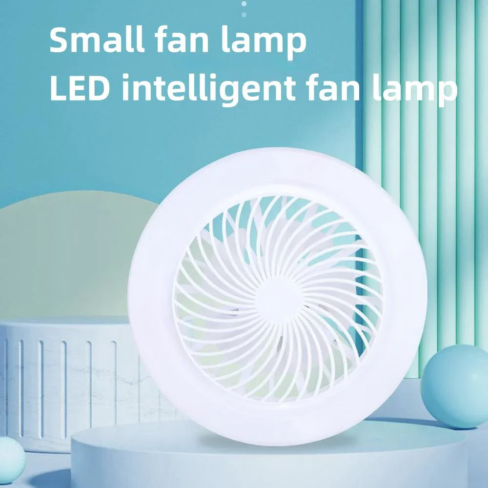 Deckenventilatorleuchte mit Fernbedienung, 2-in-1, multifunktional, modern, verstellbar, elektrisch, E27-Deckenventilator mit Licht für Zuhause