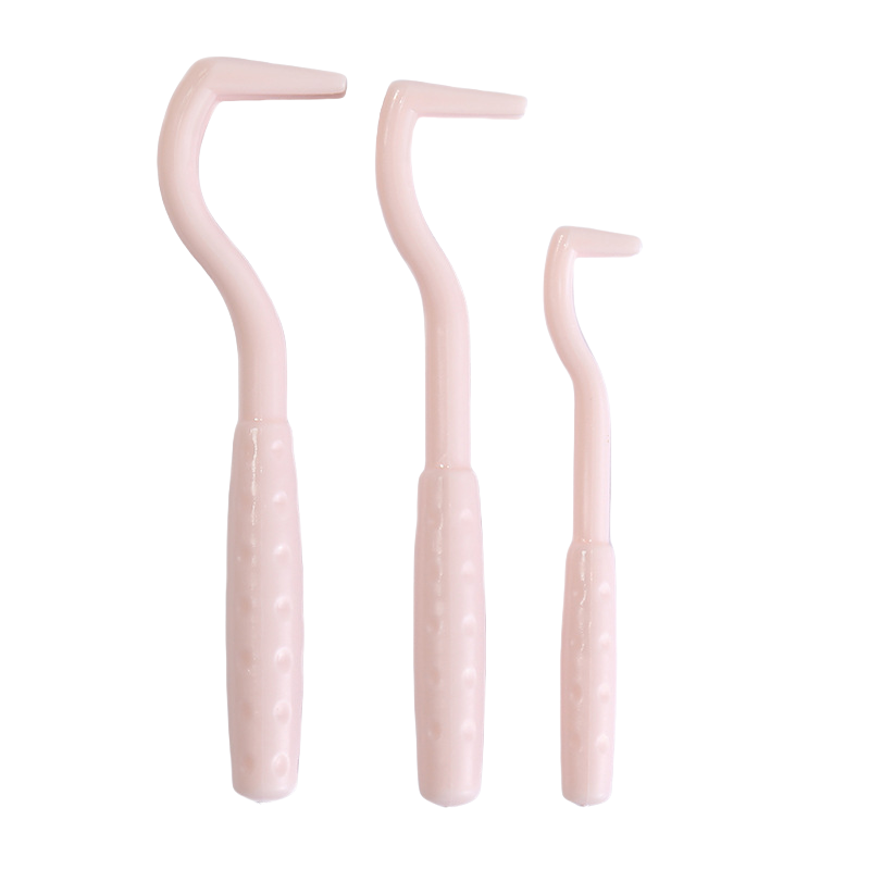 Loppefjerner krok flåttfjerning pinsett flåtttrekk kjæledyr katt hund tilbehør kloreuttrekker midd pinsett kam lus tang: Rosa