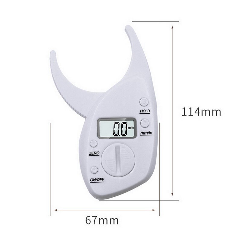Calibrador de grasa corporal portátil, cinta métrica de Fitness para perder peso, para coser ropa, equipo retráctil de Fitness: 14