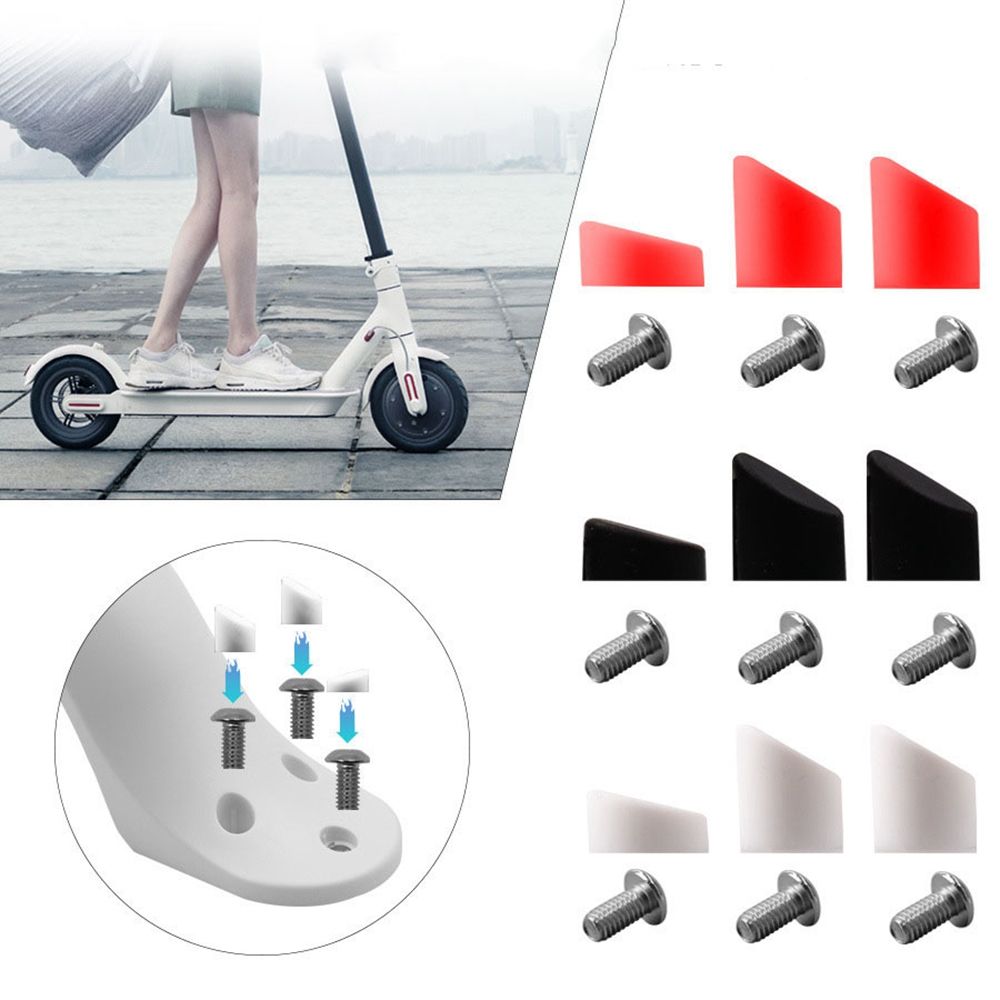 Elektrische Schroef Elektrische Scooter Accessoires Plug Cover Spatbord Schroeven Terug Spatbord Schroeven Scooter Rear Onderdelen Rubber Cap