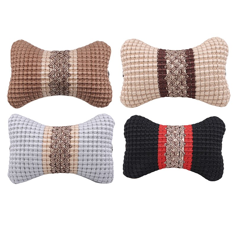 Almohadas para cuello de coche, reposacabezas transpirable, almohadas para asiento, almohadas para el cuello, accesorios interiores de estilo de coche