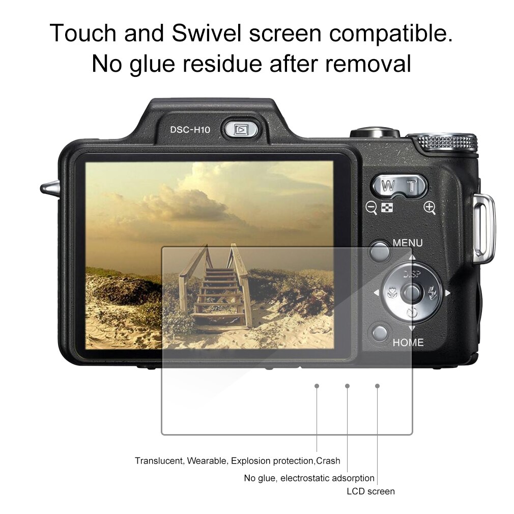 Super Clear Dunne 8H Premium Gehard Glas Digitale Camera Bescherm Guard Gehard Glas Film Geschikt Voor Samsung WB100