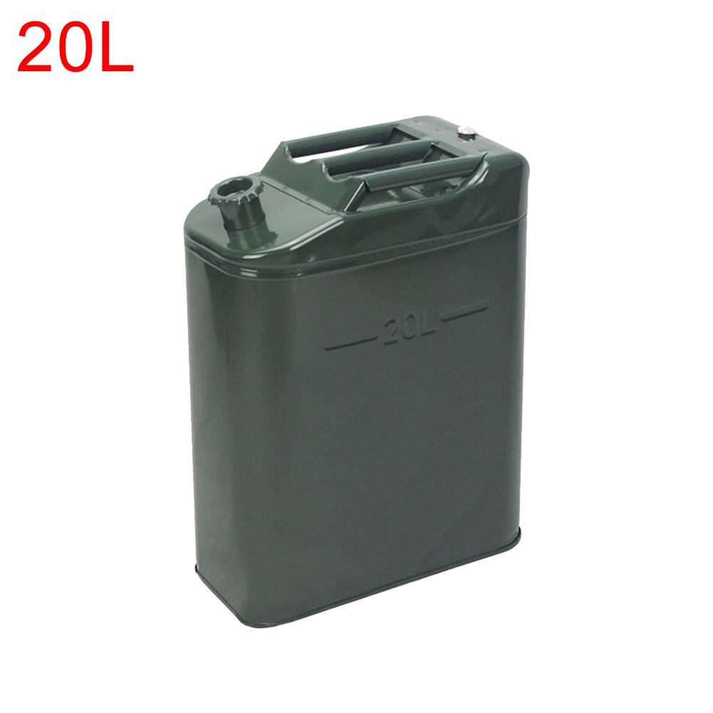 Portable Car Motorcycle Off-road Petrol Cans Spare Oil Storage Leak-proof Fuel Tank Gasoline Bucket Can Oil Drum 5/10/15/20L: 20L