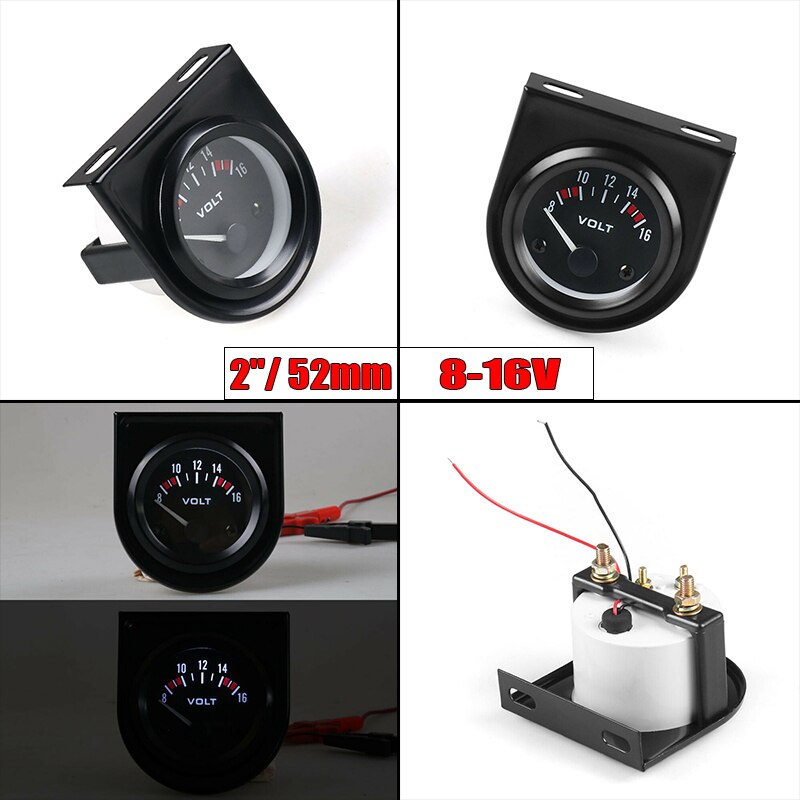 Accessoire Voltmeter Voltage Gauge Mechanische Auto Automatische Vervanging