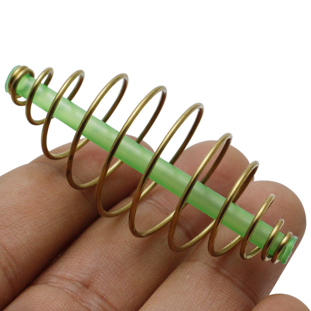 10pcs/lot Carp Fishing Spring Feeder Fishing Bait Cage for Carp Fishing Fresh &amp; Saltwater Inline Method Feeder 3 Sizes