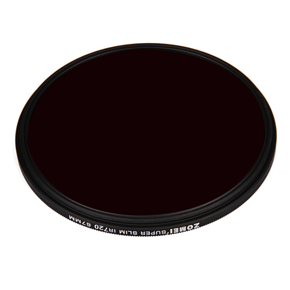 Zomei 720NM Infrarood Spiegel Infrarood X-RAY Ir Filter Voor Dslr Lens Spiegel Sliver Omrande 43/46/ 49/52/55/58/62/67/72/77 Mm