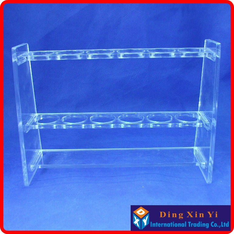 Lab 100mlx6 Organic glass colorimetric tube rack,Colorimetric Organic Glass Nessler Tube Rack