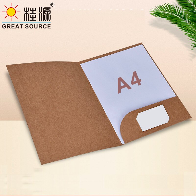 Kraft Manila Folder A4 Project Folder Report Document Files Folders Paper Card Folder(25PCS)