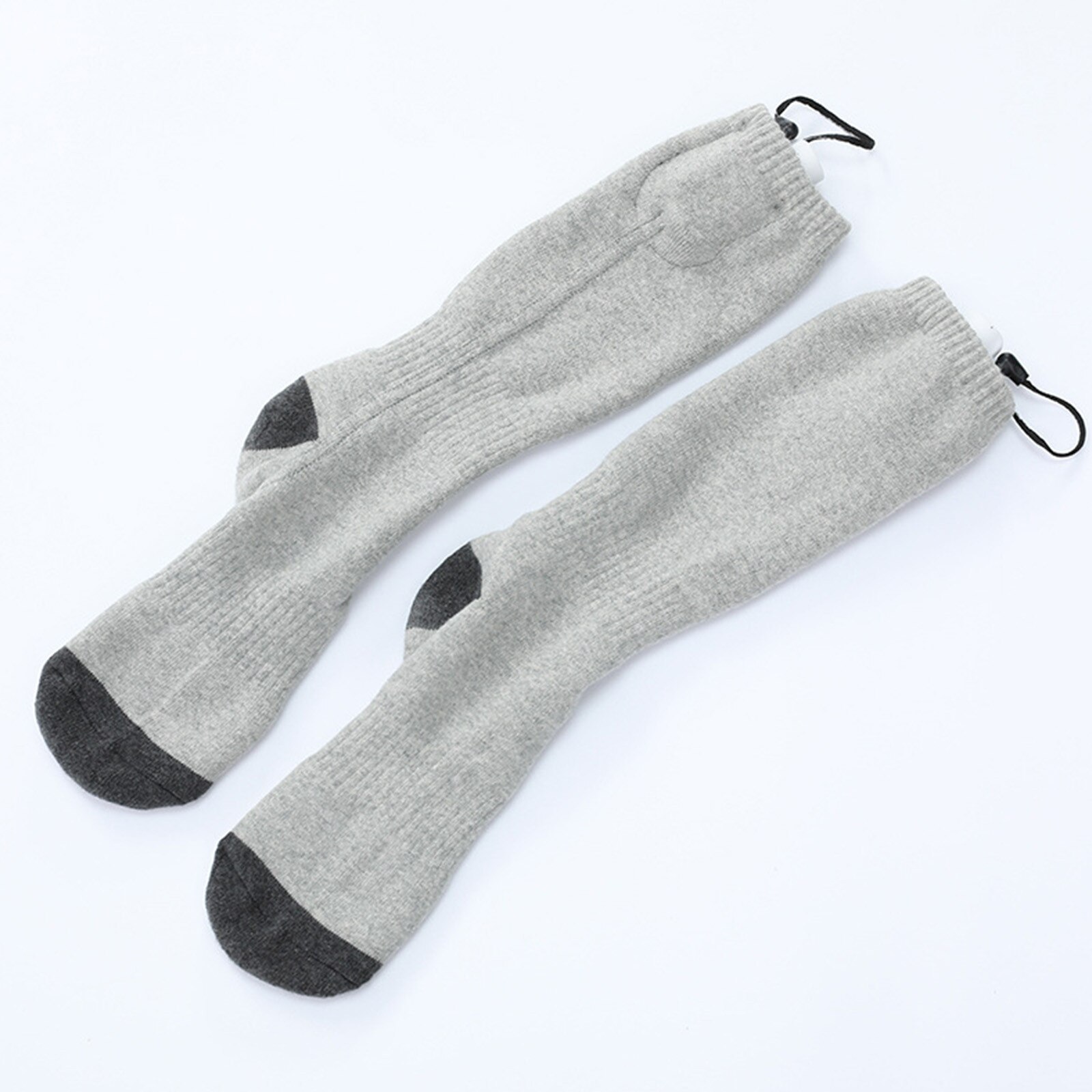 2 Lithium Battery+adjust Thermal Cotton Heated Socks 1Pair Outdoor Winter Skiing Bicycle Foot Warmer Electric Sport Warming Sock