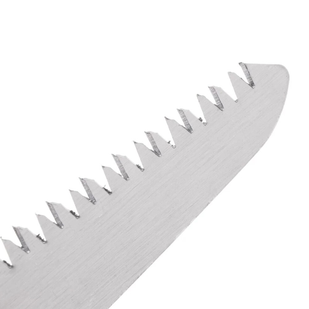 270mm Woodworking Hand Saw Pruning Saw 3 Cutting Edges 65Mn Woodworking Garden Tool With Wood Handle Curved Handle Pruning Saw