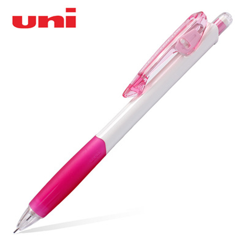 Portalápices mecánico japonés UNI de 0,5mm, M5-118 de lápiz de Color para la escuela, suministros de escritura de oficina, 6 colores disponibles, 1 unidad: 1pc Pink 0.5mm
