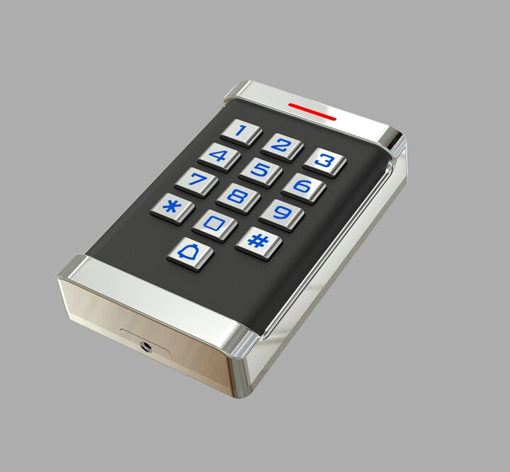 Waterproof Multi standalone Access Control H2 with digital keyboard WG26 input output 2000 Users ID card for door opener