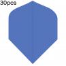 30Pcs Aantrekkelijke Stijlvolle Praktische Multi-Occasionele Professionele Tail Spider Standaard Vorm Dart Vluchten Staart Accessoires: Peacock Blue