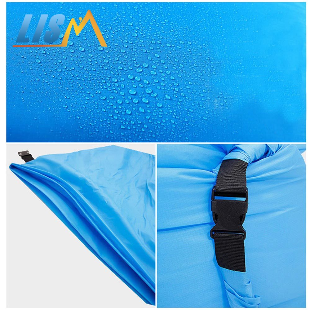 LISM Aire Libre Camping inflable sofá Lazy Bag Ultra ligero playa dormir cama reclinable deportes Trave