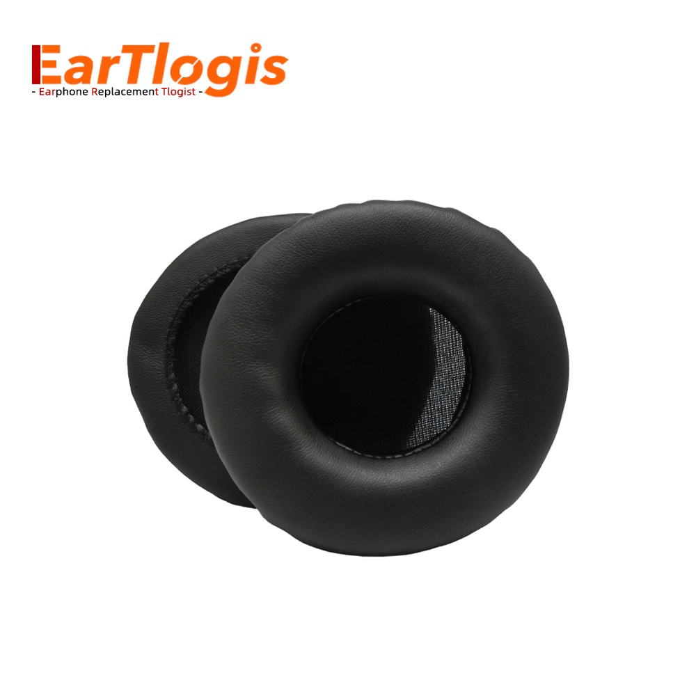 EarTlogis Replacement Ear Pads for SONY WH-CH500 CH 500 Wireless Bluetooth Headset Parts Earmuff Cover Cushion Cups Pillow: PU Black
