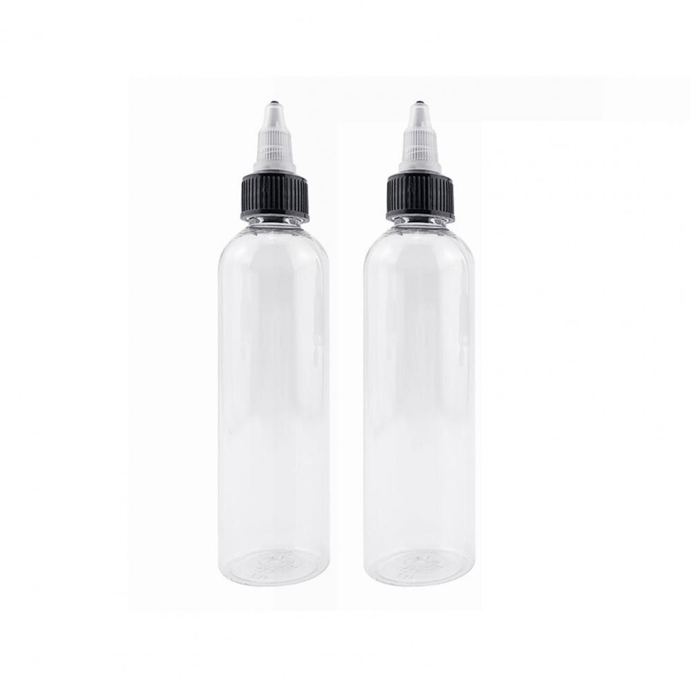 Slushy Maker 2Pcs Practical Leakproof Squeeze Bottle Multifunctional Dustproof Plastic Ketchup Bottle for Home Kitchen для кухни: 60ML