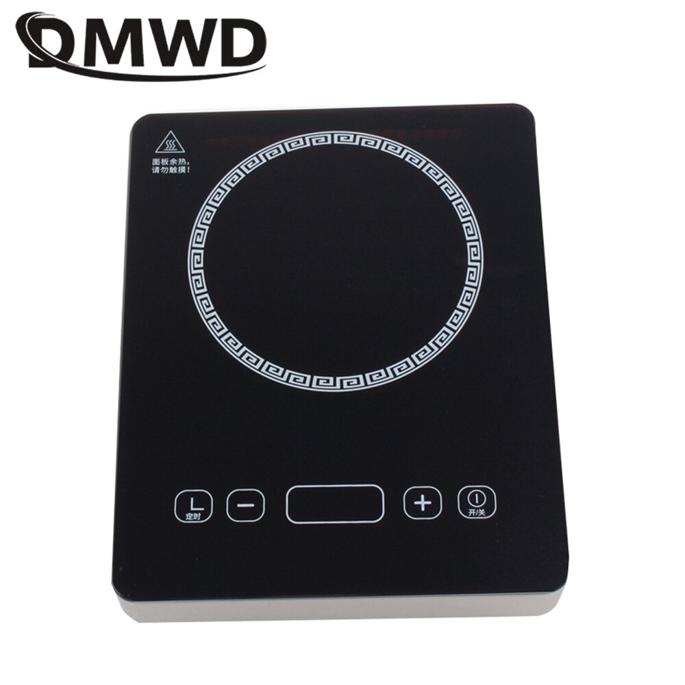 DMWD Nonradiative Cooking Machine Electric Ceramic Stove Induction cooker Heating Plate Portable Tea Maker Boiler Water Heater