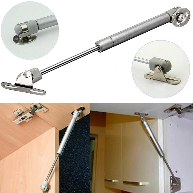 Barra de soporte de elevación de puntal, amortiguadores de Gas hidráulicos, duradera para puerta alacena cocina, tapa Stay C44