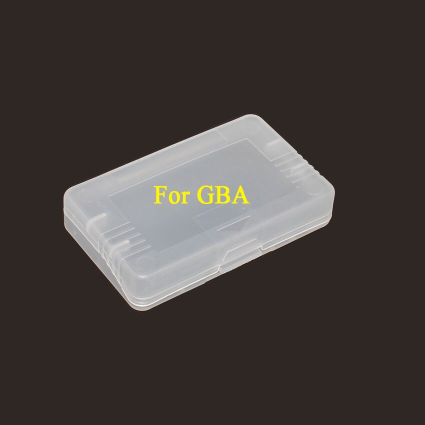 YuXi-estuche transparente para tarjeta juego plástico, estuches de cartucho de juegos para Nintendo Gameboy GBC GBP GBA, 1 unidad