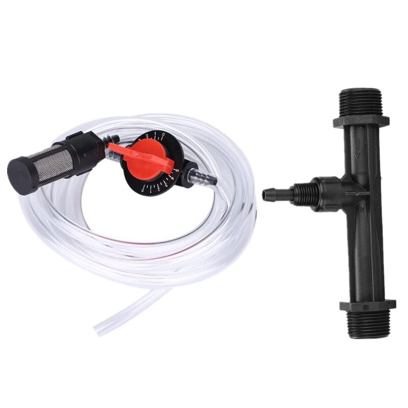 3/4 pouces d'aspiration assembler et Venturi injecteur ensemble pour engrais liquide connecteur Agriculture jardin eau Tube J107