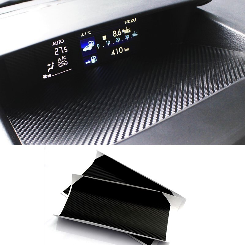 Car Center Console Sticker Instrument Panels Protective Film For Subaru Forester SJ XV Crosstrek GP Auto Accessories