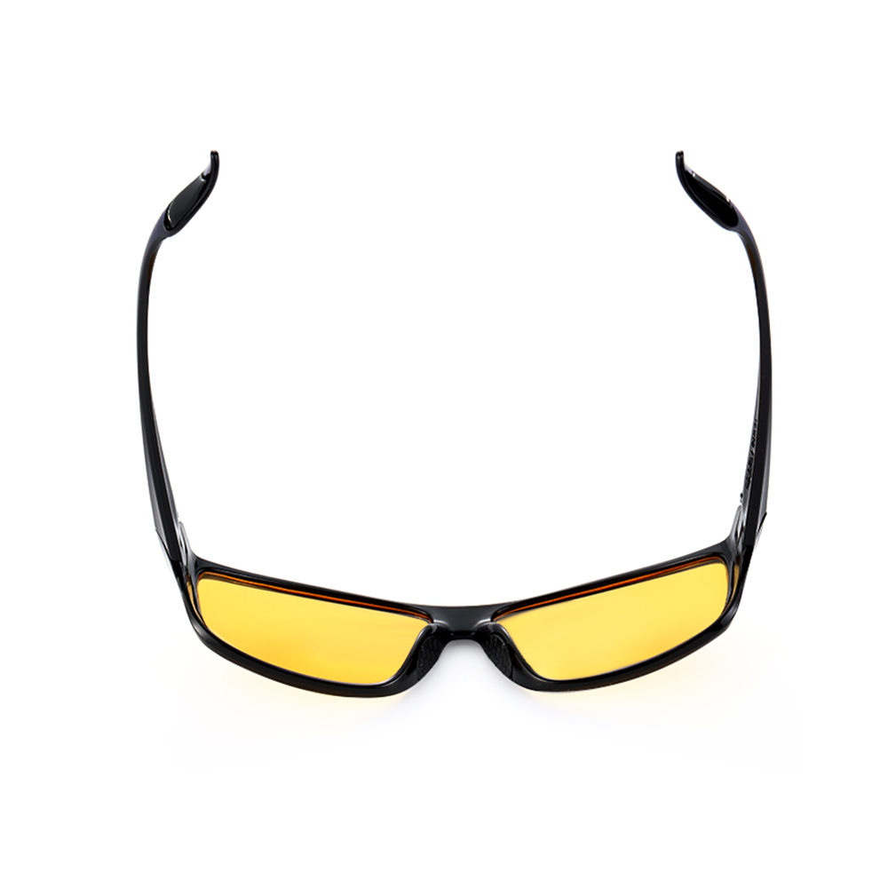 Night Driving Glasses Anti Glare Night Vision Glasses Polarized Yellow Tint Fit Over Wrap Around Prescription Eyewear for Men