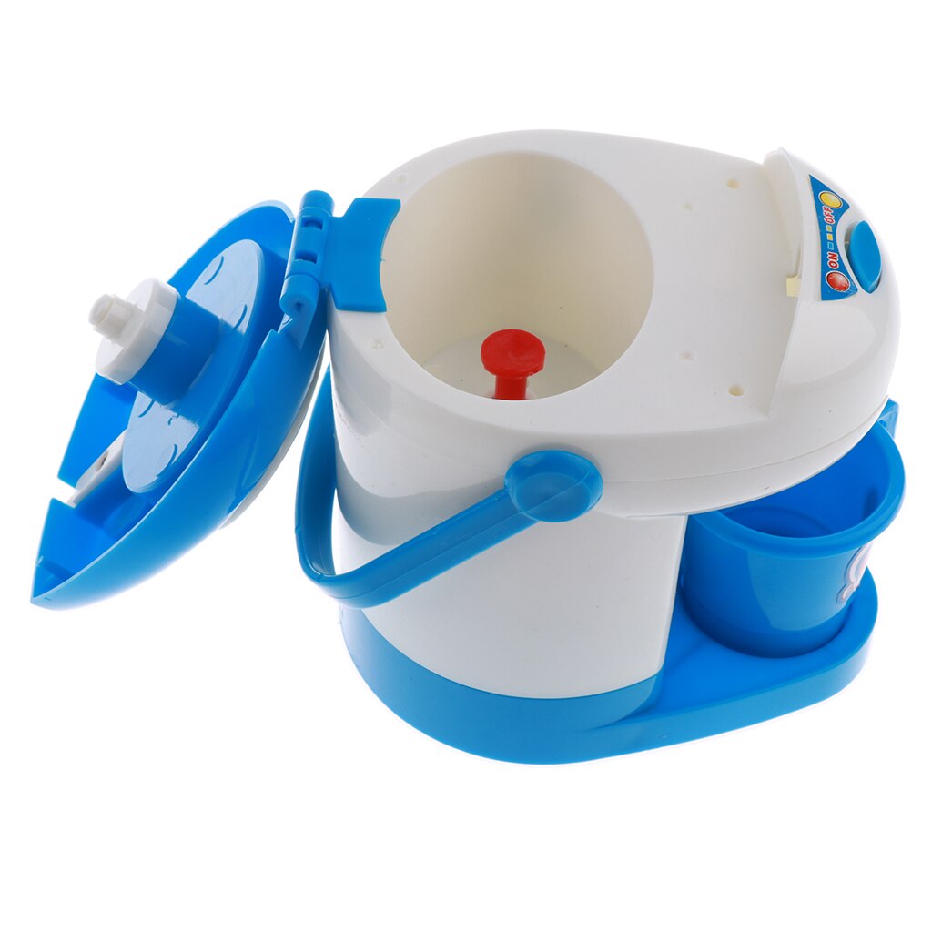 Di plastica di Simulazione Casa Distributore di Acqua Apparecchio per I Bambini Gioco di Ruolo Giocattoli-Blu