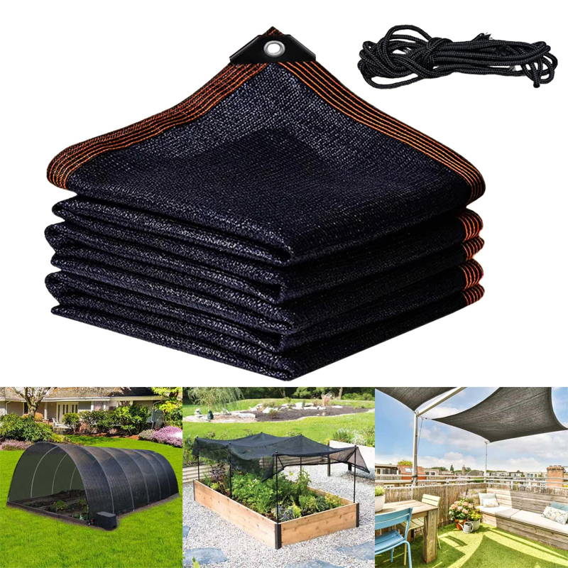 Outdoor Schatten Mesh Garten Zubehör Schatten Terrasse Markise Camping Liefert Auto Sonnenschirm Zelt Segel Nach Balkon Gartenarbeit