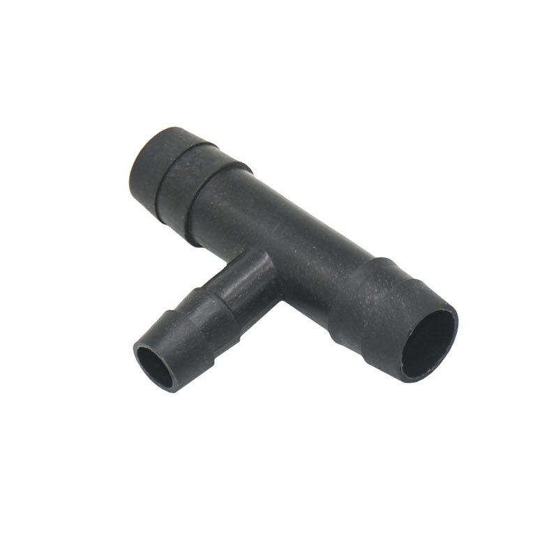 T-type 1/2 to 8mm 10mm puutarhaletkun halkaisija pienentävä teeväkäliitin 3 -tie vesijakaja 6 kpl