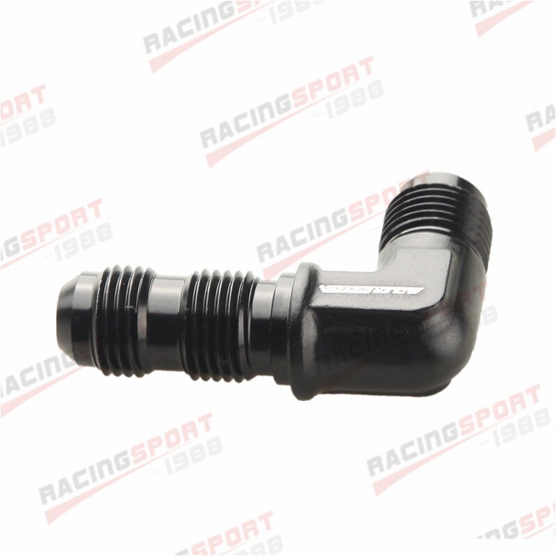 AN -6 (AN6 AN06) 90 DEGREE Bulkhead Fitting black AD22003 adapter