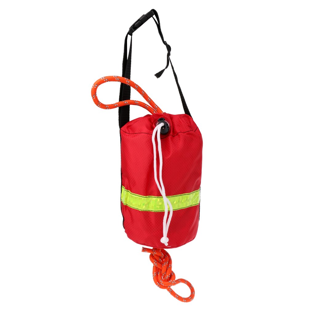 1 Pcs 16m/21m Kayak Reflective Throwline Water Rescue Safe Throw Bag Floating Rope Watersports Boating Rafting Safety Equipment