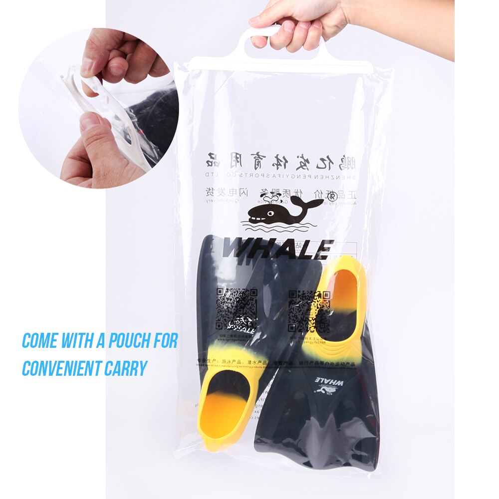 Scuba Zwemmen Vinnen Schoenen Voor Zwemmen Duiken Flippers Close Hak Training Snorkelen Scuba Schoenen Pocket Fin Mannen Vrouwen Vinnen Surf