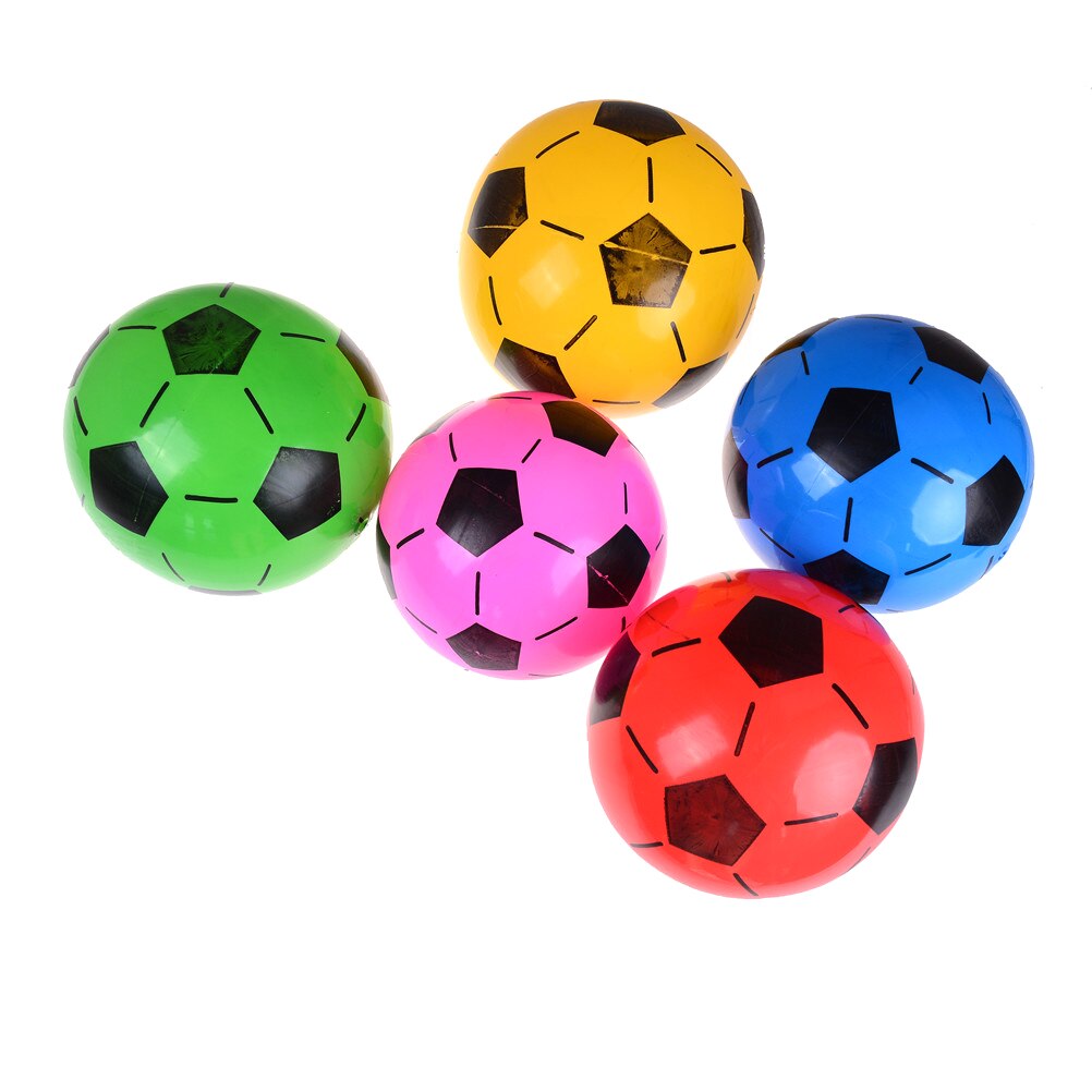 20cm Aufblasbare Elastische Gummi Strand Bälle freundlicher Spielzeug Bälle Aufblasbare FußBall Spielzeug freundlicher Spiele Ich bin Freien Strand Sport Ball Spielzeug
