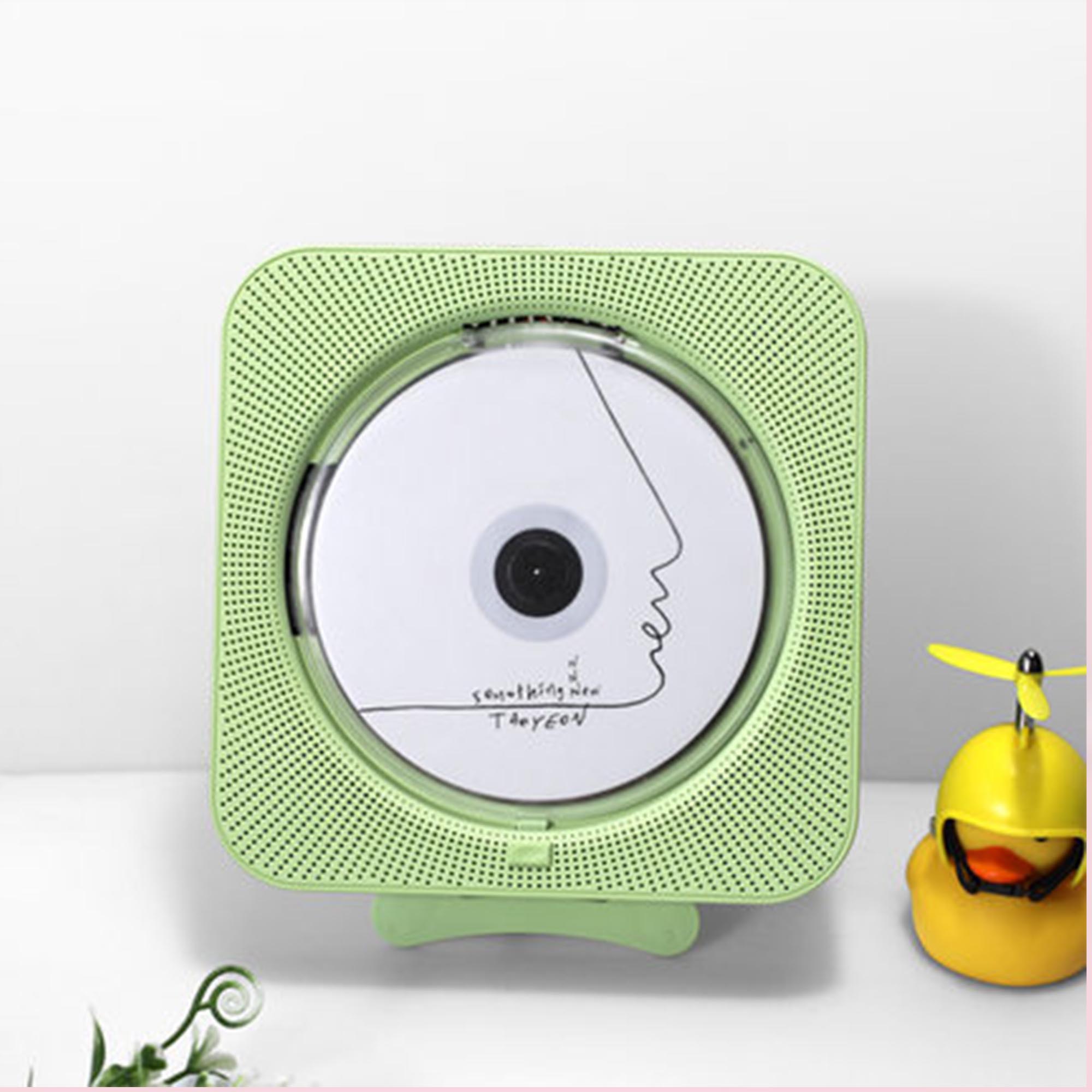 Mini lecteur CD Portable, Bluetooth, haut-parleur stéréo, écran LED, lecteur de musique, avec télécommande IR, FM